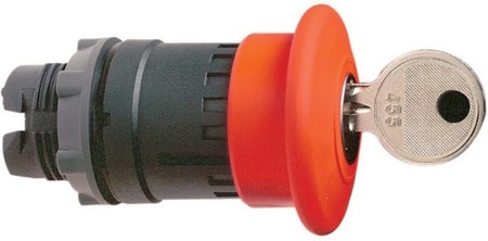 Front element for mushroom push-button Red Round 40 mm ZB5AS944D