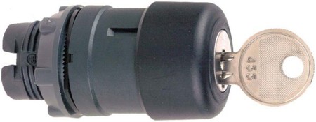 Front element for mushroom push-button Black Round 30 mm ZB5AS72