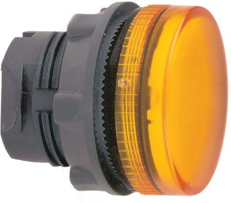 Front element for indicator light 1 Orange Round ZB5AV053S