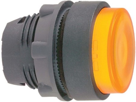 Front element for push button Orange 1 Round ZB5AW15