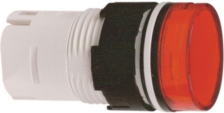 Front element for indicator light 1 Red Round ZB6AV4