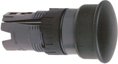 Front element for mushroom push-button Black Round 24 mm ZB6AC2