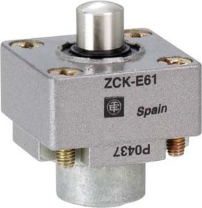 Drive head for position switches/hinge switches Plunger ZCKE61