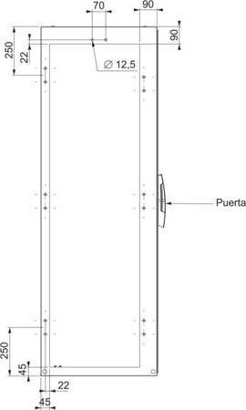 Component for arrangement / baying system (switchgear cabinet)  