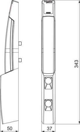 Lock system for switchgear cabinet systems  NSYSFHD3