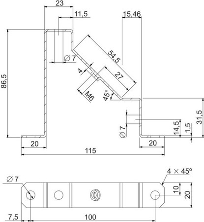 Component for installation (switchgear cabinet) Other NSYETF