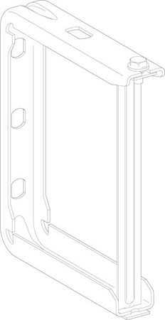 Mounting system for busbar trunk Mounting bracket KSB1000ZF1