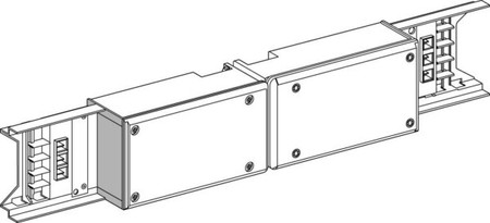 Feed unit for busbar trunk 100 A Centre Single KNA100ABT4