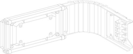 Direction change for rail distributor L-box 3 KNT100DL4