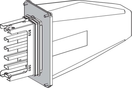 Feed unit for busbar trunk 100 A End Single KSA100AB4