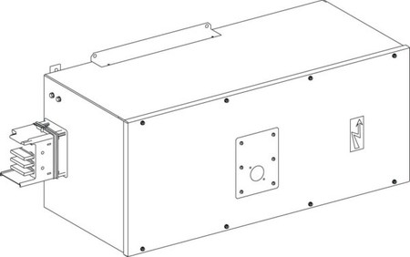 Feed unit for busbar trunk 250 A End Single KSA250ABDD5