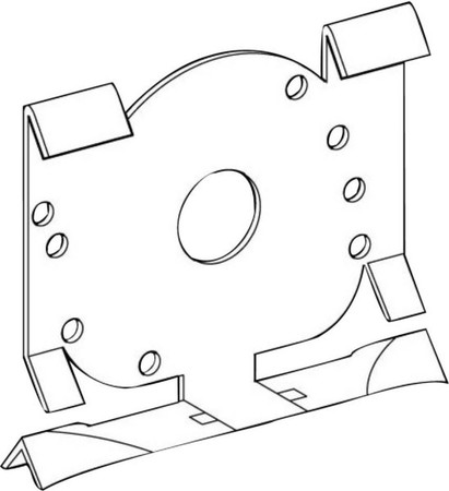 Accessories for low-voltage switch technology Mounting set KZ31