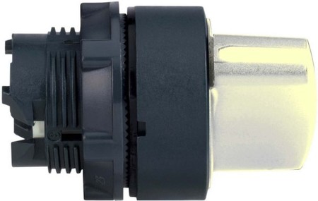 Front element for selector switch 3 Short thumb-grip ZB5AD301