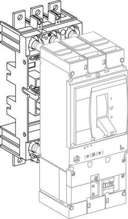 Chassis part power circuit breaker 630 A 3 LV432519