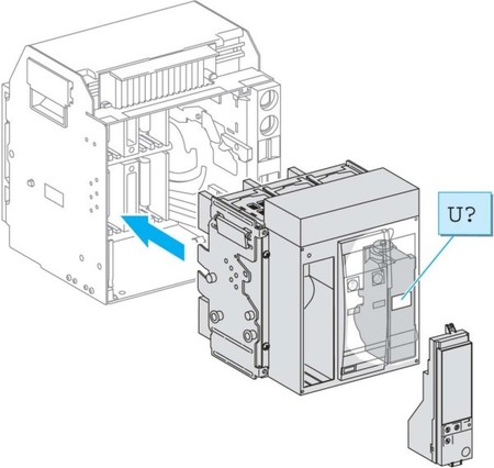 Power circuit-breaker for trafo/generator/installation prot.  33
