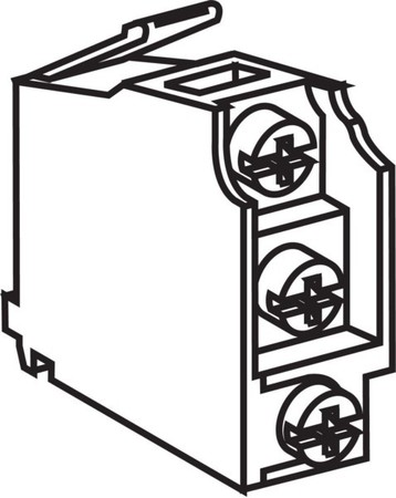 Auxiliary contact block  33008