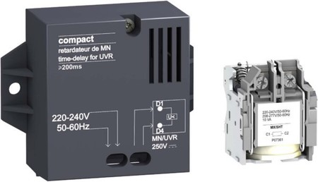 Time delay under voltage coil 230 V LV429427