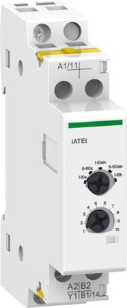 Timer relay for distribution board Operating delay A9C15419