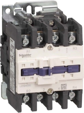 Magnet contactor, AC-switching 24 V 24 V LC1D40008B7
