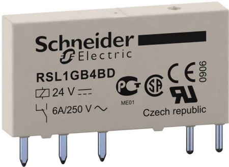 Switching relay Flat plug-in connection RSL1GB4BD