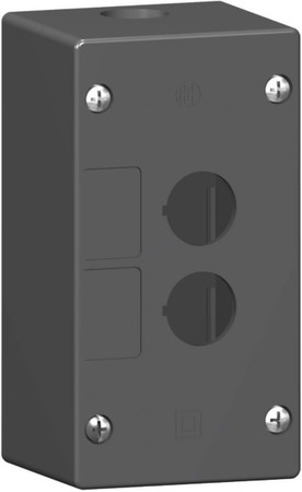 Enclosure for control circuit devices 2 Plastic XALG02