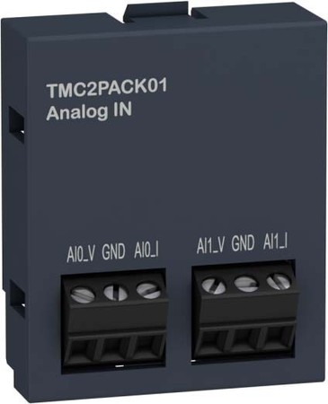 PLC analogue I/O-module 2 TMC2PACK01