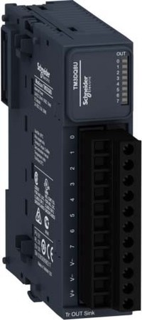 PLC digital I/O-module 24 V TM3DQ8U
