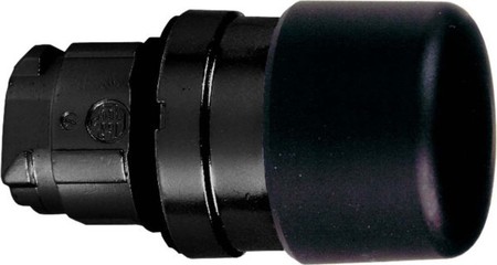 Front element for mushroom push-button Black Round ZB4BC247