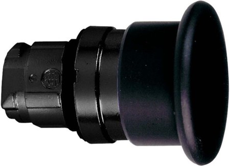 Front element for mushroom push-button Black Round 40 mm ZB4BC27
