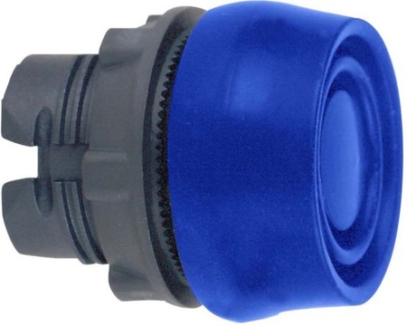 Front element for push button Blue 1 Round ZB5AP6S