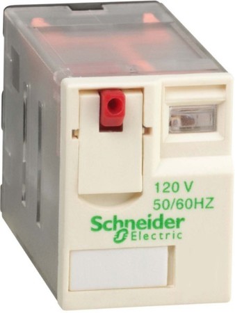 Switching relay Plug-in connection 120 V RXM4GB1F7