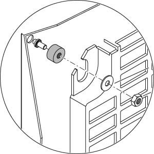 Mounting plate for distribution board 800 mm 600 mm NSYMR86