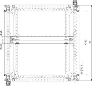 Component for installation (switchgear cabinet)  NSYSBTB