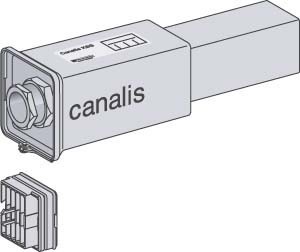 Feed unit for busbar trunk 40 A End Single KBB40ABG4TW