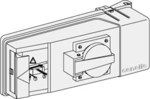 Tap off unit for busbar trunk 4 5 16 A KBC16DCP2