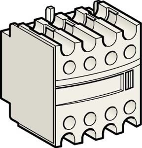 Auxiliary contact block 4 LADN406