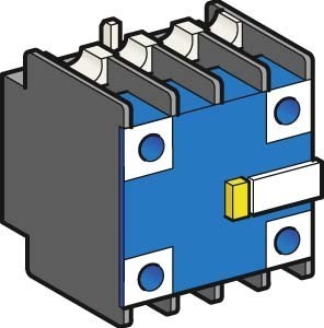 Auxiliary contact block 2 LA1DX20