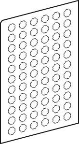 Text plate for control circuit devices Other Symbol  I ZBY1147