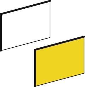 Text plate for control circuit devices Without imprint ZBY5102