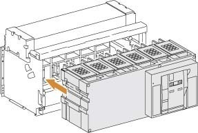 Chassis part power circuit breaker 2500 A 3 48394