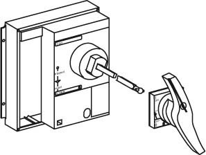 Handle for power circuit breaker  33878