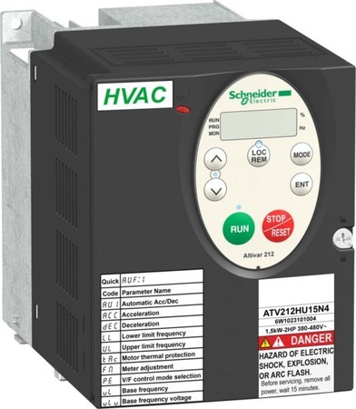 Frequency controller =< 1 kV 3 ATV212HU15N4