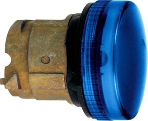 Front element for indicator light 1 Blue Round ZB4BV06S