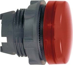 Front element for indicator light 1 Red Round ZB5AV043E