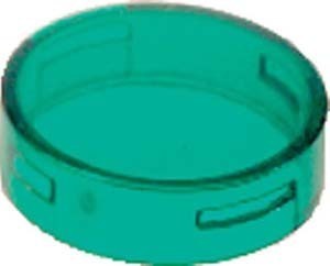 Hood/lens for circuit control devices 22 mm Green Round ZBV0133