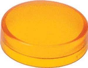 Hood/lens for circuit control devices 22 mm Orange Round ZBW915