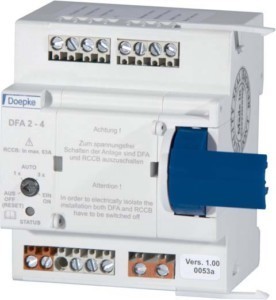 Auxiliary contact unit for distribution board  09100115