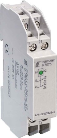 Installation relay DIN rail 0033445