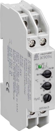 Temperature monitoring relay Screw connection 24 V 0051642