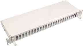 Patch panel fibre optic 12 53608.4